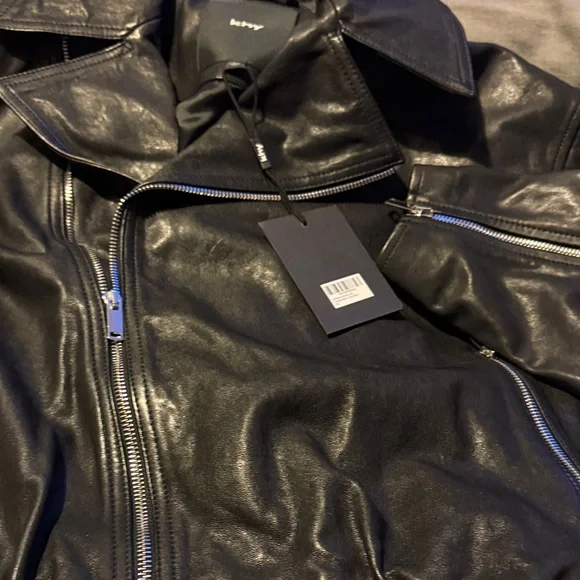 Leather Moto Jacket - Picture 8 of 8